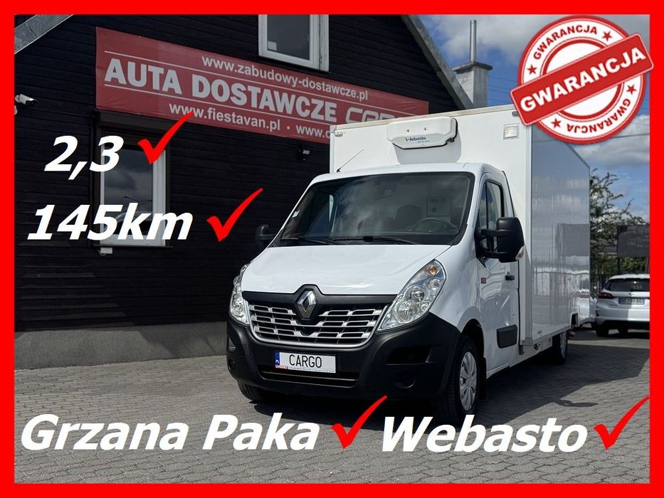 Renault MASTER  KONTENER Niskopodwoziowy! Webasto!! Pod Food Truck! Klima Tempomat