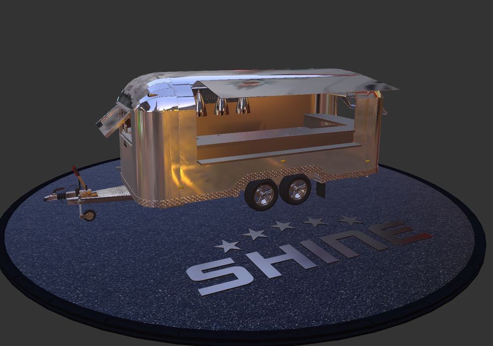 Nowa Przyczepa gastronomiczna SHINE Summer 3,5m Food Truck foodtruck