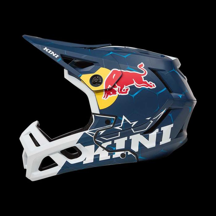 Kask rowerowy Kini Red Bull EC 1.0 bezpieczny MTB enduro DH S M L XL