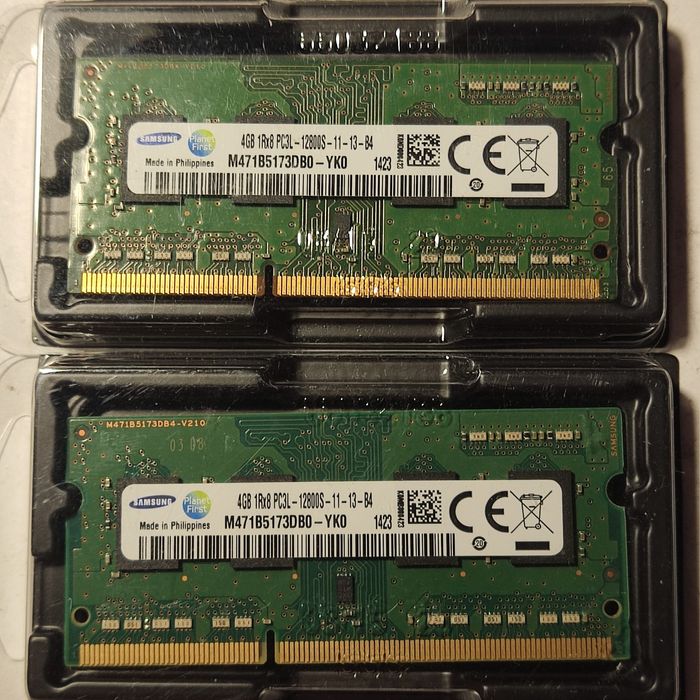 Оперативна пам'ять 4 ГБ, DDR3L, для ноутбуків, Samsung 1600 МГц