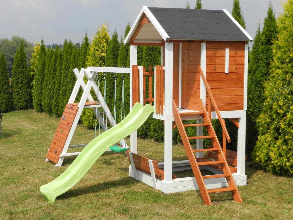 Domek dla dzieci ścianka ślizg dostępne od ręki Producent