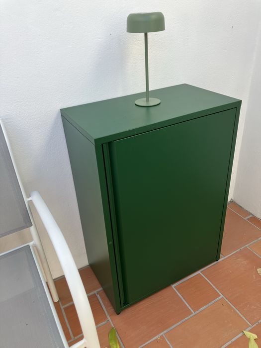 Armário, verde exterior/interior SUNDSÖ 60x35xA86cm