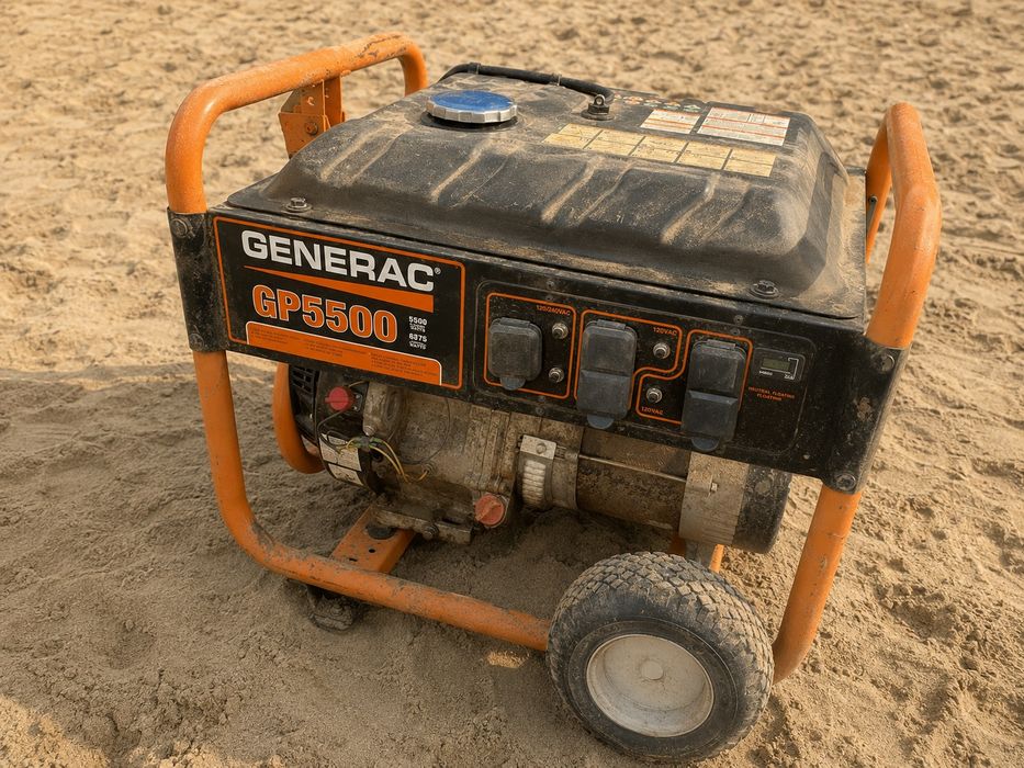 Agregat prądotwórczy generac gp5500