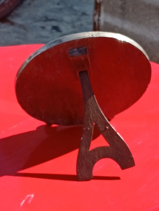 Espelho de mesa em prata