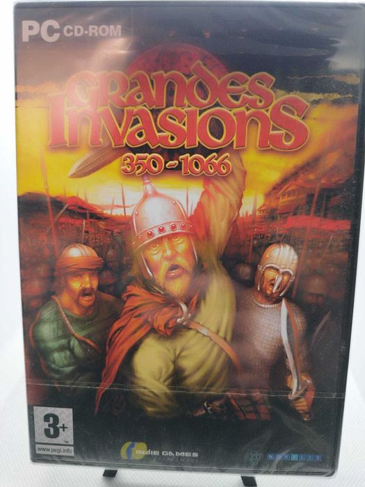 Grandes Invasions 350-1066 PC CD-ROM Selado Novo