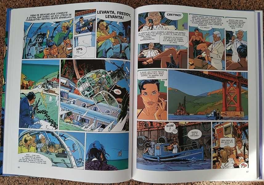 BD - Largo Winch: Golden Gate | Shadow (album duplo)