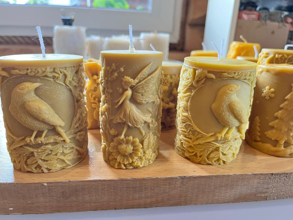 Wyjątkowe Świeczki z Wosku Pszczelego – Idealne na Halloween!