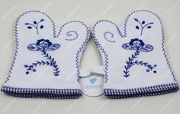 Artigos decorativos c/ bordado de Viana feito à mão - Genuínos