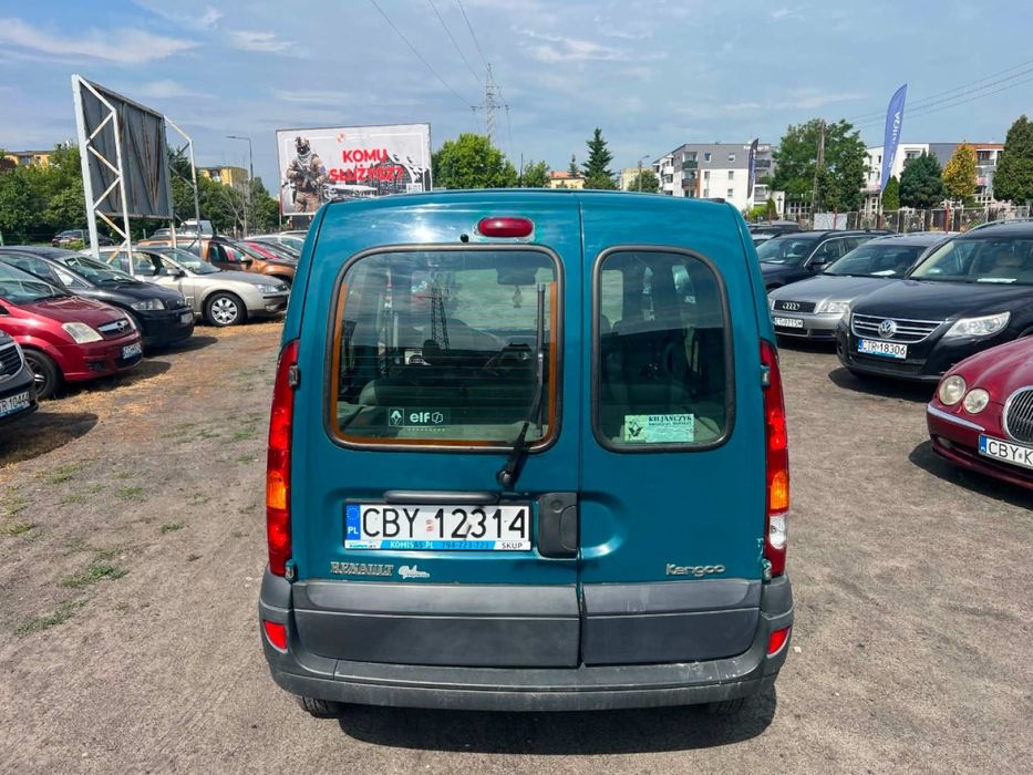 Renault Kangoo 1.2 benzyna • Sprawna Klima • Elektryka szyb • Bydgoszcz