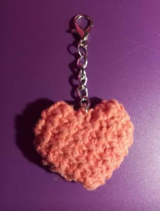 Porta chaves em Macramé