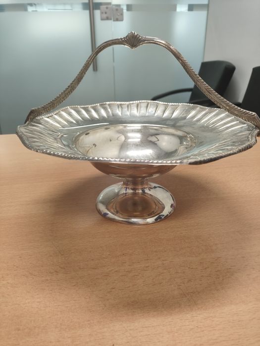 Cesta para pão banho de Prata