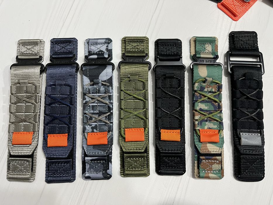 Ремінець / ремешок нейлоновий тканевий на 22 мм/24 мм