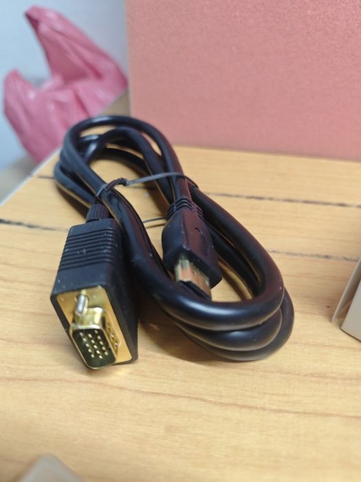 HDMI para VGA - cabo novo