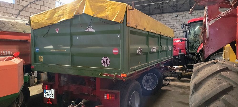 Przyczepa 8 t solidna rama