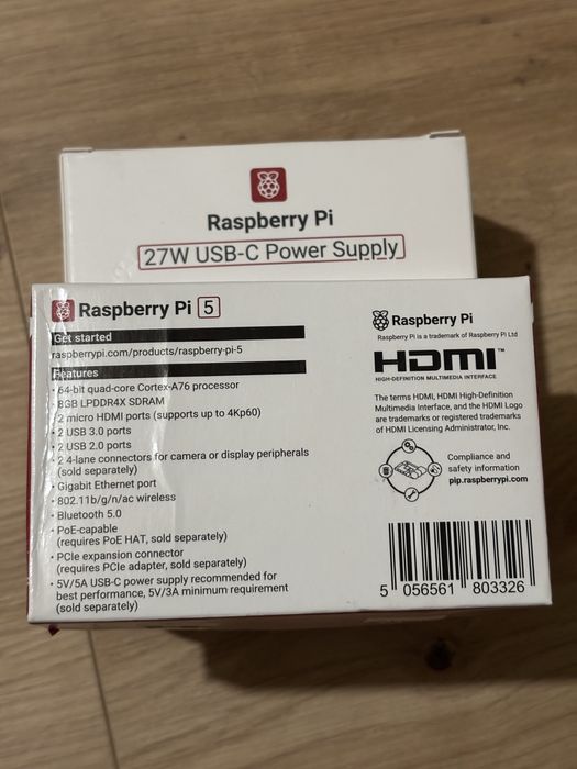Raspberry pi 5 8GB novo