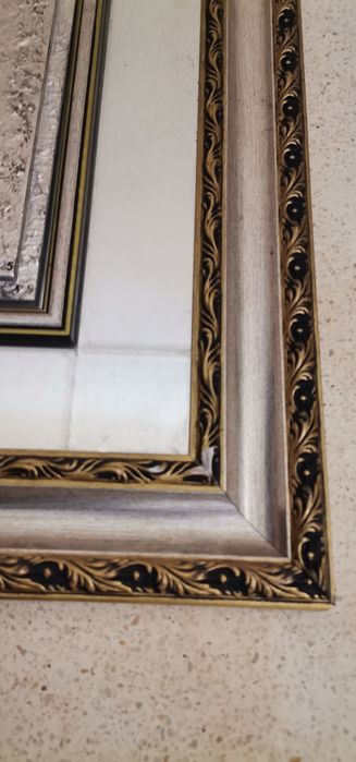 Quadro em prata AGR 925 com imagem de Nossa Senhora com o Menino Jesus