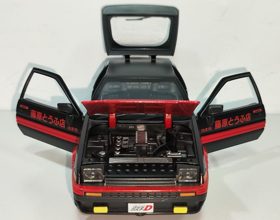 TOYOTA TRUENO AE86 ミニカーセット 2004/2005 Конструкторний набір Toyota AE86 Тойота АЕ86 – іграшки з доставкою