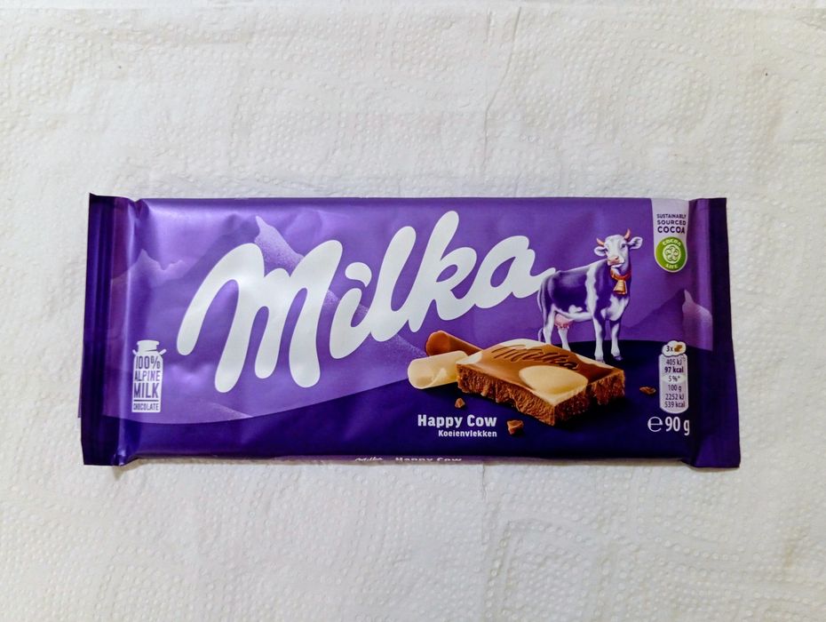 Milka Happy Cow Czekolada 100g. 30 szt.
