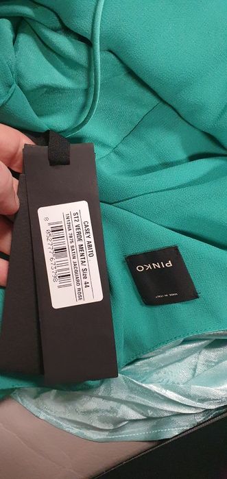 Sukienka jedwabna Pinko nowa oryginalna L