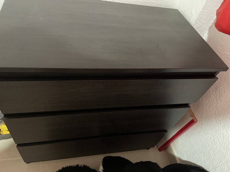 Comoda ikea Kullen - 3 gavetas