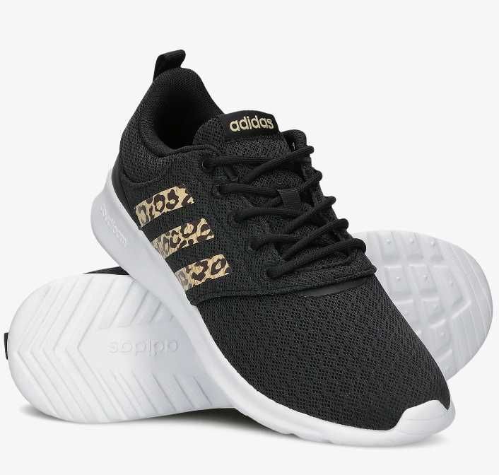 Nowe buty sportowe damskie Adidas QT RACER 2.0 rozmiar 37/38 panterka
