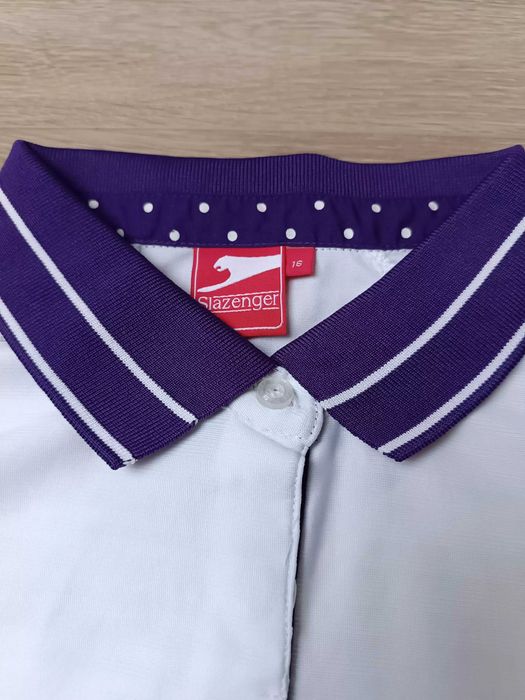 Koszulka polo funkcyjna t-shirt kołnierzyk 'Slazenger' XL/42