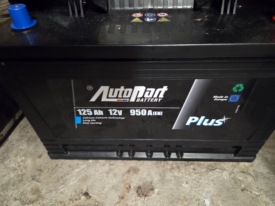 Akumulator 125Ah 12V GALAXY PLUS, prąd rozruchu 950A (EN)
