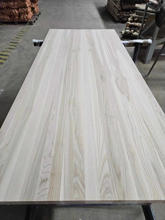 Blat DREWNIANY jesion 130cm x 70cm x 4cm POLSKI producent