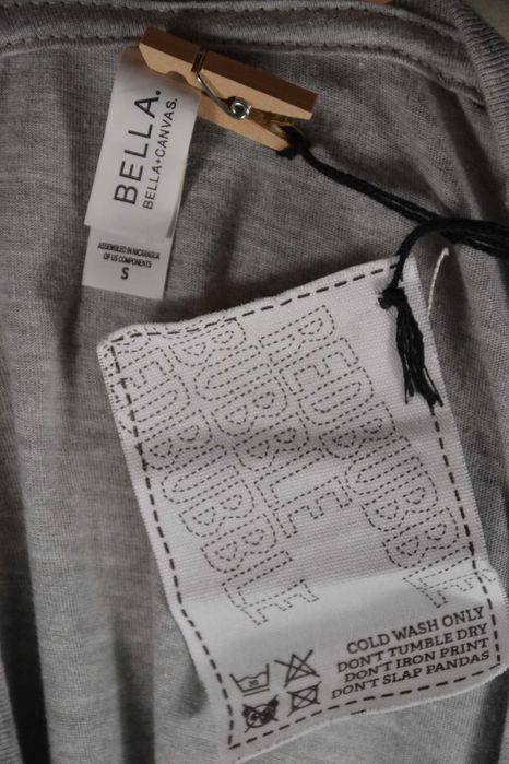 BELLA + CANVAS Fox Liski Nowa Koszulka Damska S Oryginalna Bawełna