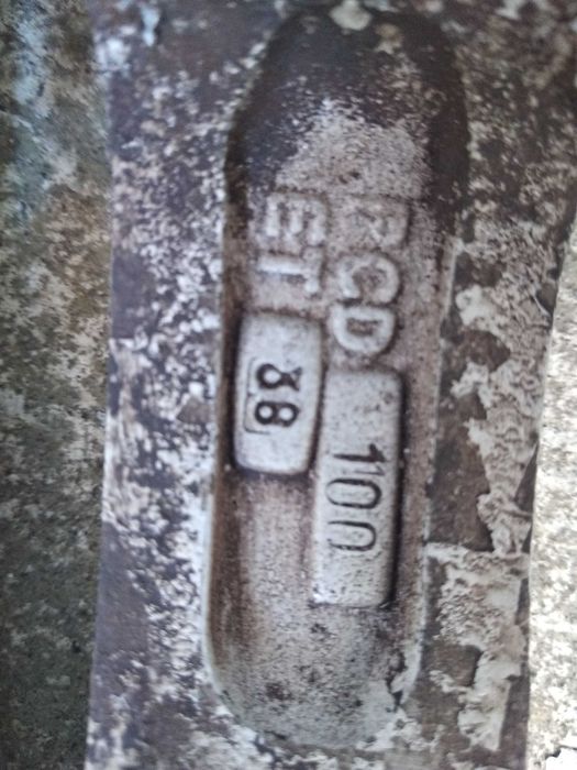 Диски PLW 4х100  ET38 6,5j Dunlop зима 185/65/15  4-5мм RENAULT VW FIAT Doblo NISSAN OPEL MAZDA