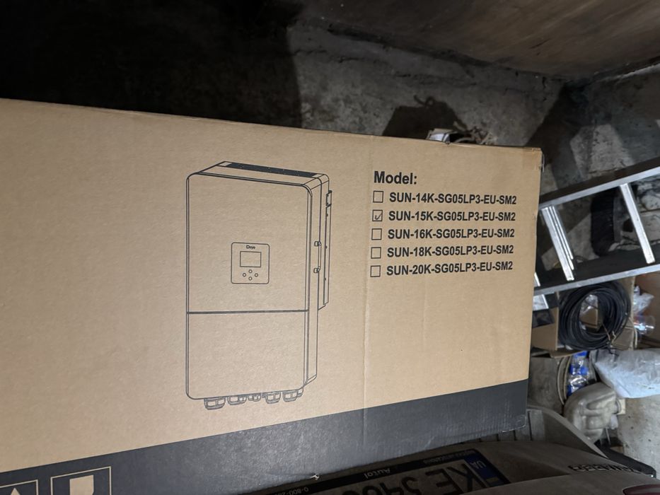 Продам инвертор deye 15 квт