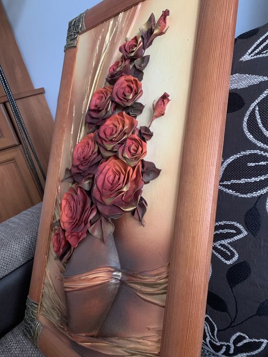 Obraz ze skóry  wym 68/38