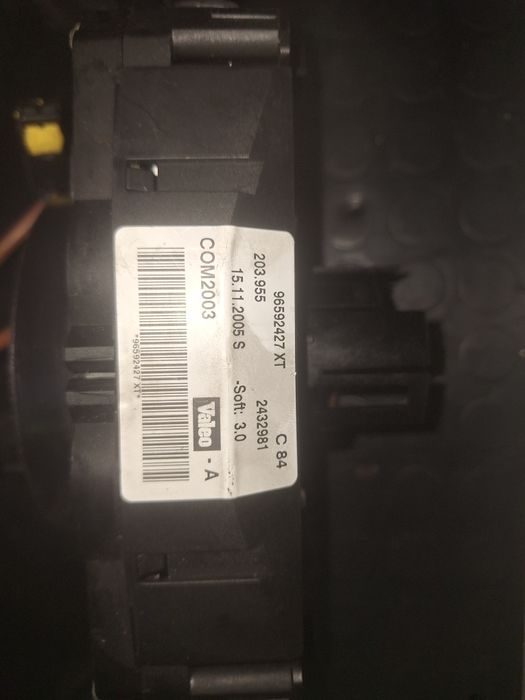 Interruptor de luzes com fita de airbag Citroen C5