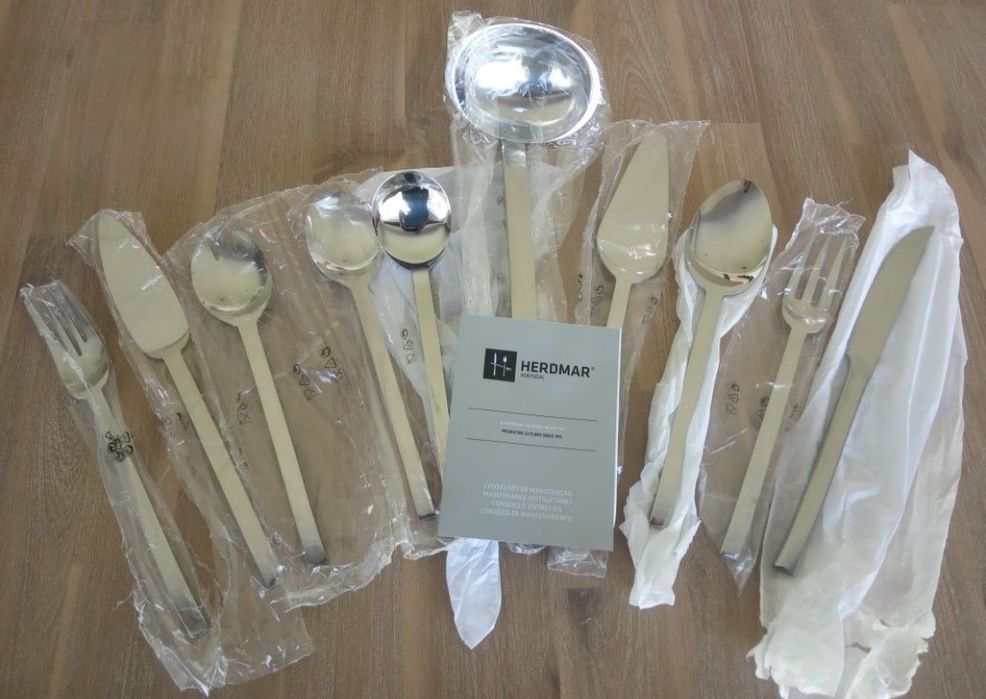 Faqueiro 180 peças Herdmar Spiga