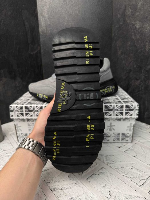 Кросівки PREMIATA Grey Black 43 (27.5 см) / 42 (26.5 см)