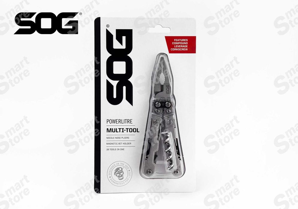Мультитул SOG POWERLITRE тактичний кепмінговий військовий