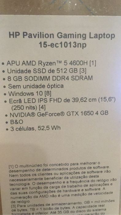 HP Pavilion Gaming 15 | Ryzen 5 | GTX 1650 | UPGRADE 20GB RAM