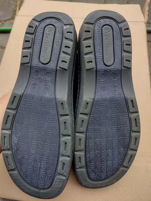 Buty skórzane brązowe ortopedyczne Berkemann 45