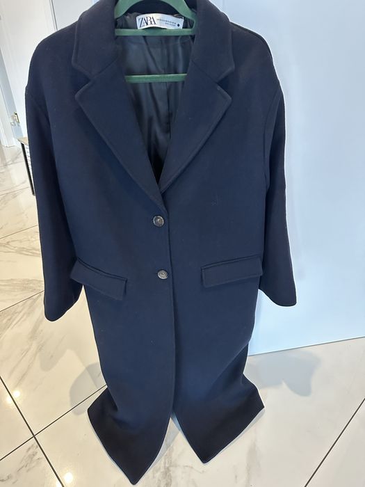 Plaszcz zara wełniany S