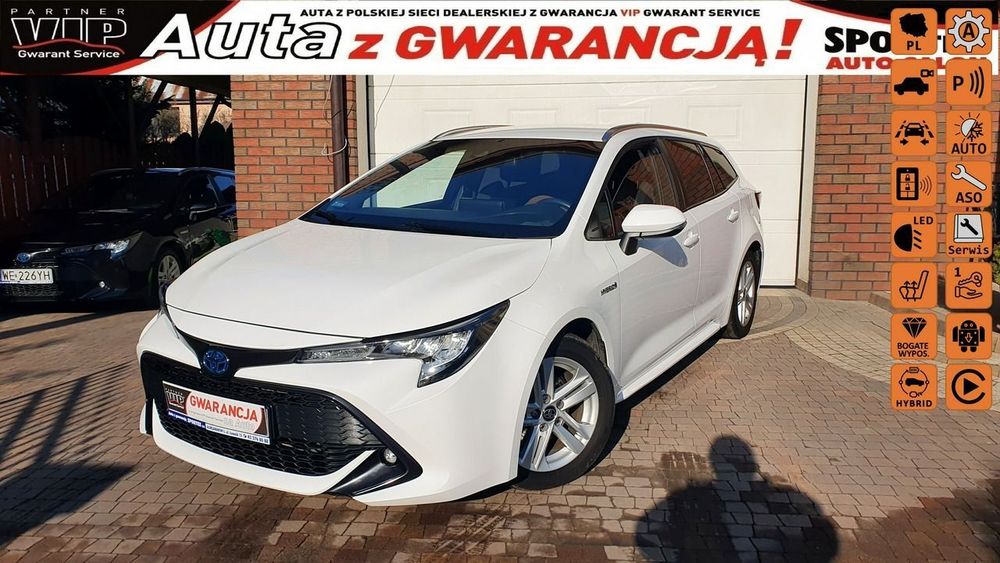 Toyota Corolla 1.8 122KM Hybrid COMFORT, Salon PL,I WŁ,Serwis ,F.vat 23% , Leasing.