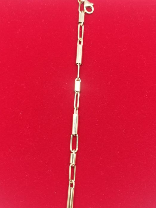 Złota bransoletka 585 długość 19 cm