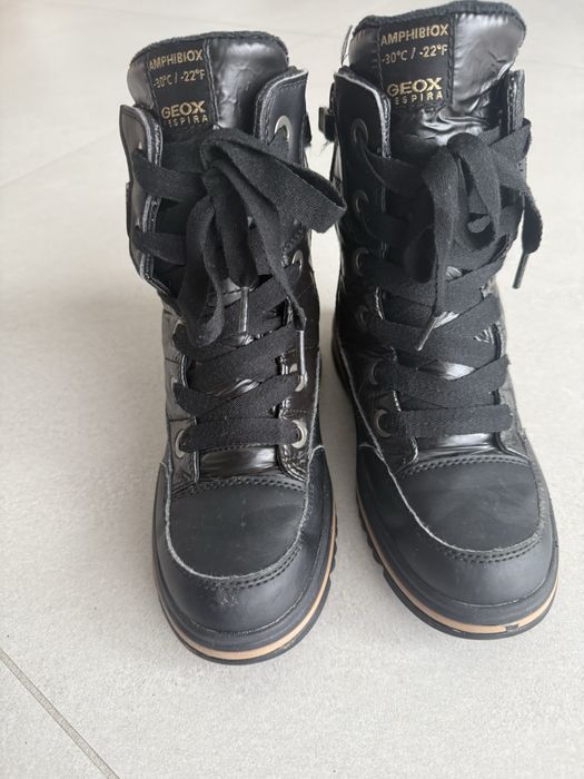 Botki ocueplane Geox dla dziewczynki