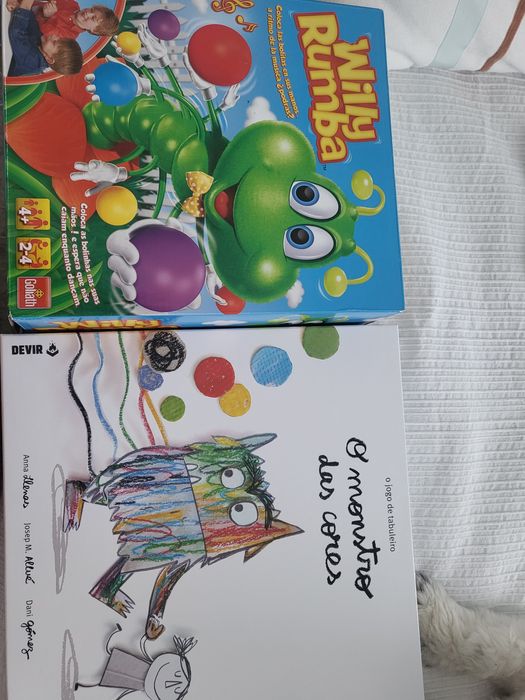 Pack dois jogos: willy Rumba (3+) e O Monstro das cores (4+)