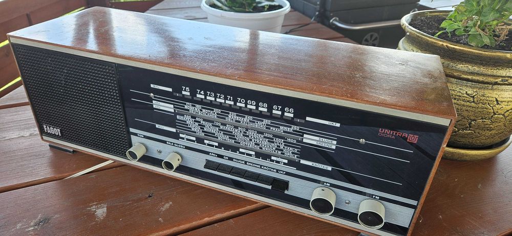 Radio Fagot Unitra Diora 21403, sprawne, gra