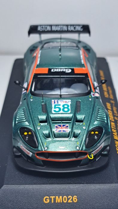 Aston Martin dbr9 Sebring Pedro Lamy 1:43 Alcanena E Vila Moreira