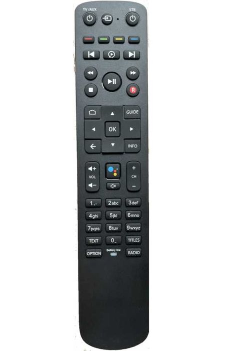 Pilot uniwersalny czarny Smart TV Google - zestaw 56 szt.