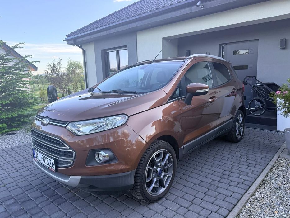 Ford EcoSport 1 właściciel,pełen serwis,titanum,grzane fotele,zarejestrowany,f-ra