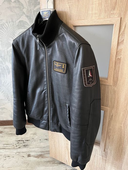 Kurtka skórzana Aeronautica Militare