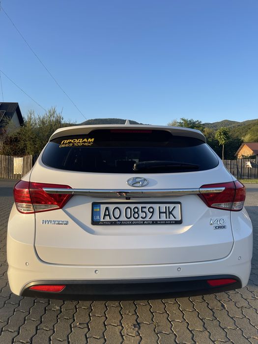 Hyundai i40 1.7 CRDi • 6-ступенева механіка • Білий перламутр • Рідна фарба