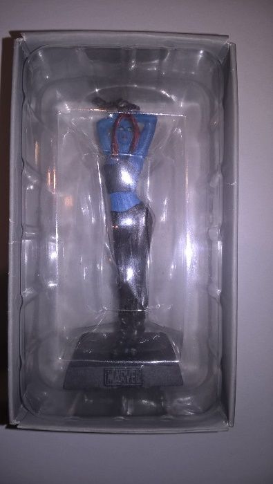 Figurina chumbo Marvel Captain Britain Magneto e outros Eaglemoss NOV